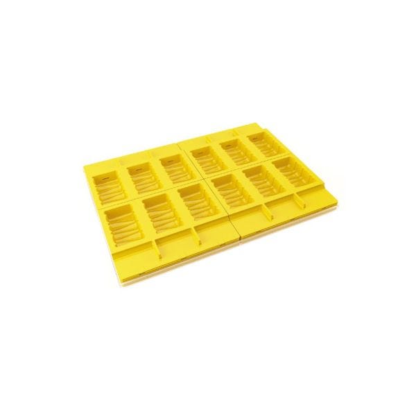 Kit 4 moulds PL03 Maracaibo + 50 stick + polycarbonate tray 300x400 mm