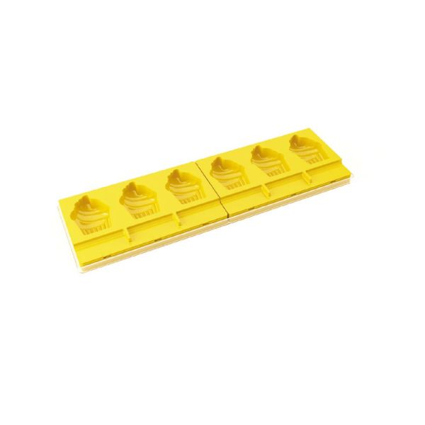Kit 2 moulds PL09 Cupcake Pocket + 50 stick + polycarbonate tray 120 x 400 mm