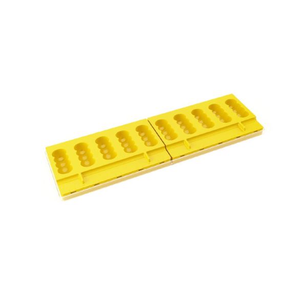 Kit 2 moulds PL11 Bubbles Snack + 50 stick + polycarbonate tray 120 x 400 mm
