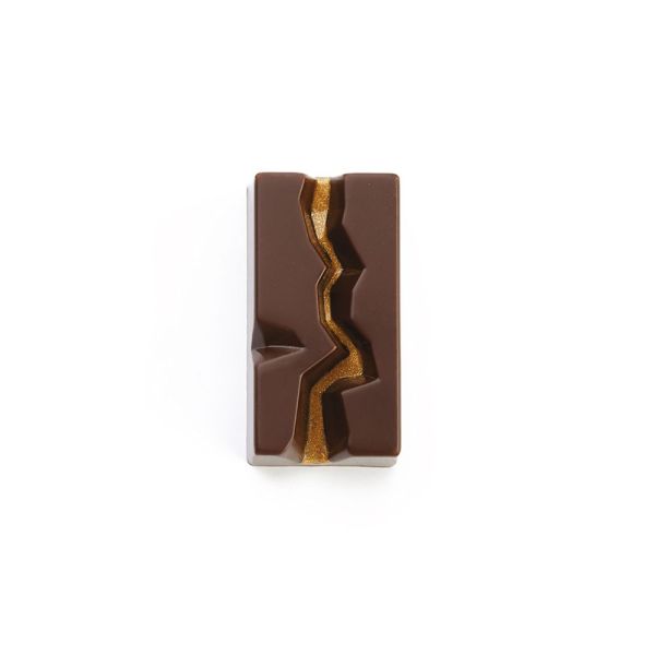 Stampo per praline ABYSS by Davide Comaschi 275 x 135 mm, 18 pezzi 39 x 20 x h 12,5 mm - vol. 10 gr