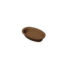 15 impronte ovali festonate 77x48/60x32 h 20 mm - Piastra per Cookmatic 380x330 mm