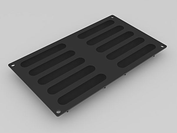 Pavoflex 3D silicone PILL mould 300 x 175 mm - 10 impressions 
