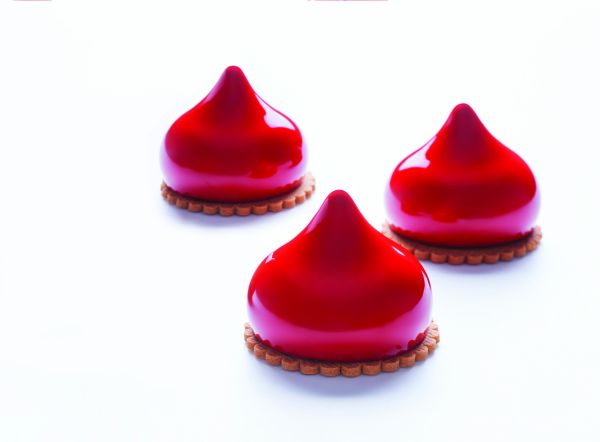Moule en silicone 3D Pavoflex JASMINE - 12 empreintes de Pavoni Professional