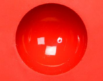 Silicone jelly moulds 340 x 183 x h 30 mm - semisphere Ø 27 x 13,5 mm