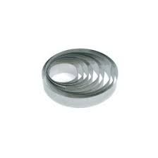 Fascia inox rotonda Ø 320 x h 40 mm