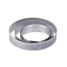 Fascia inox microforata rotonda Ø 90 x h 20 mm