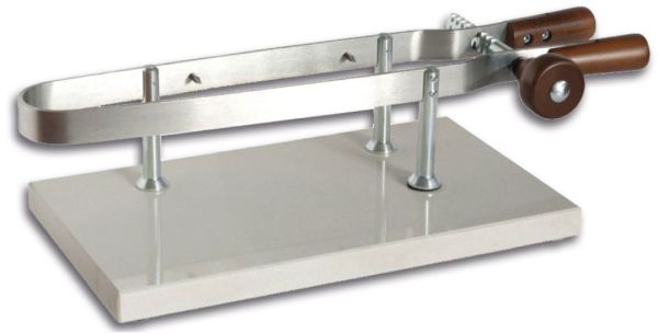 Clamp for ham with marble base