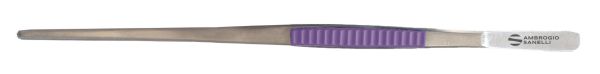Pinza Chef in Acciaio Inox con inserto color viola cm. 30 di Ambrogio Sanelli