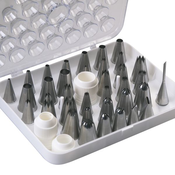 Kit of nozzles - 36 pieces by Martellato Professional