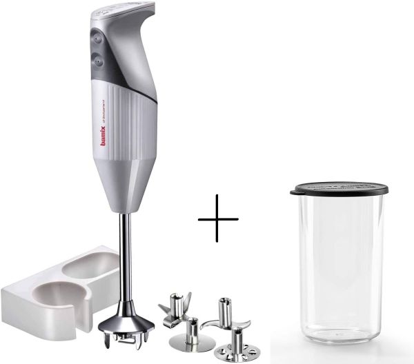 Gastro 200 : Mixeur version professionnelle de Bamix + Verre de  400 ml.