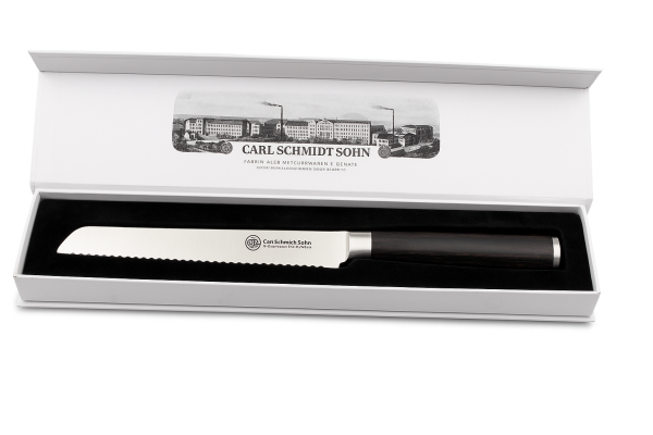 Couteau de pain lame 20 cm – Damas 67 couches – Konstanz