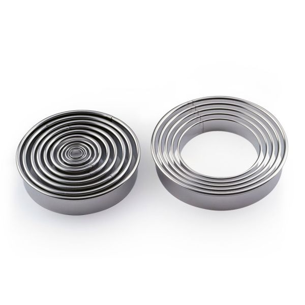 Round pasta cutter set - 16 pieces by Martellato Professional