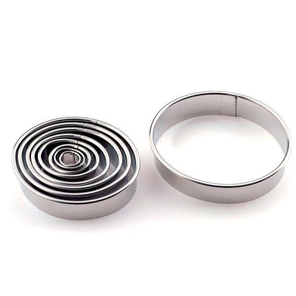 Set de coupe-pâtes ovale - 9 pièces de Martellato Professional