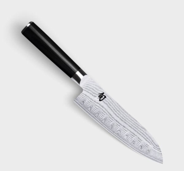 Couteau Santoku 18 cm forme olive Série Shun Classic de KAI