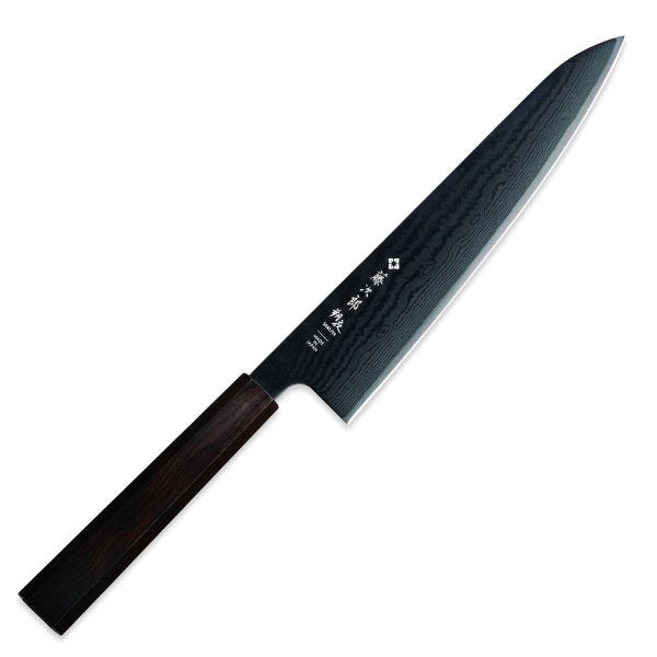 Couteau de chef Tojiro Sakuya FD-1374 21 cm – VG10 63 couches – Manche en ébène
