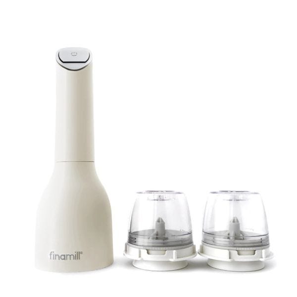 Set macinaspezie elettrico FinaMill Soft Cream + 2 FinaPod Pro Plus