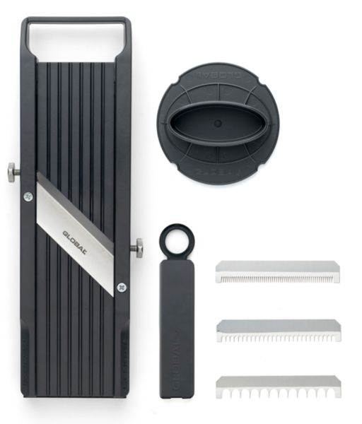 Mandolina Giapponese Global GSL-64 – con 3 Lame Intercambiabili e Custodia
