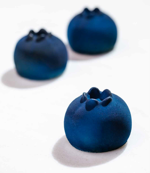 Stampo in silicone per monoporzione MIRTILLO di Pavoni Professional