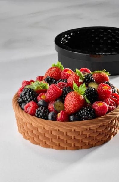 PANIER silicone cake mould by Pavoni Professional