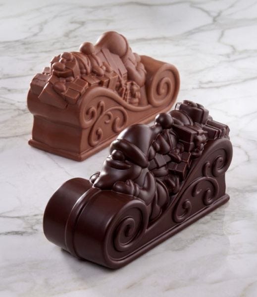 Kit di 2 stampi termoformato per cioccolato WISH di Pavoni Professional