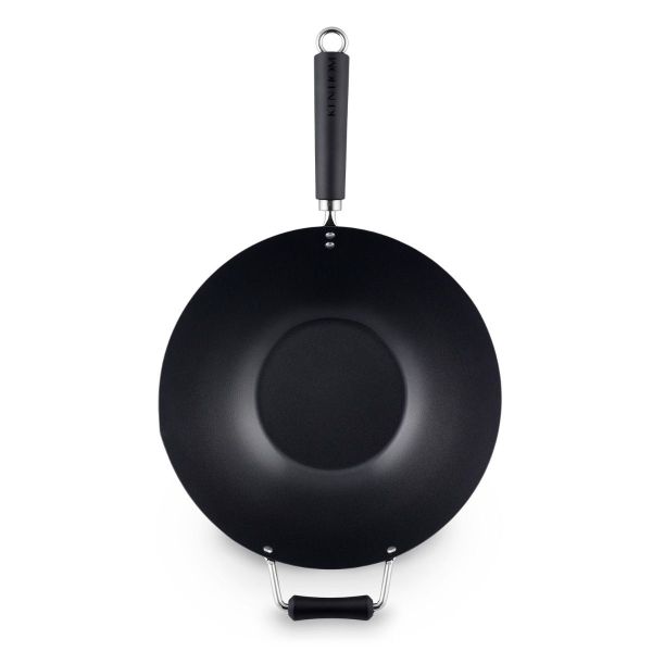 Wok Excellence D. 35 cm. in non-stick carbon steel by Ken Hom