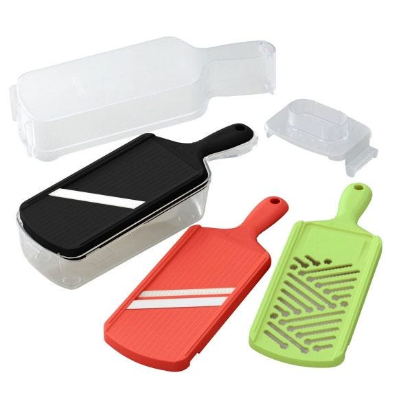 Set affetta e grattugia con contenitore Kyocera CSN550
