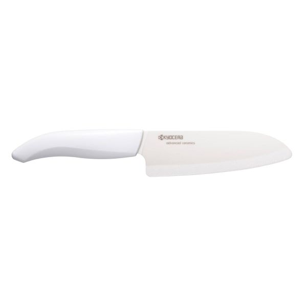 Coltello Santoku Kyocera Gen 14 cm - manico bianco