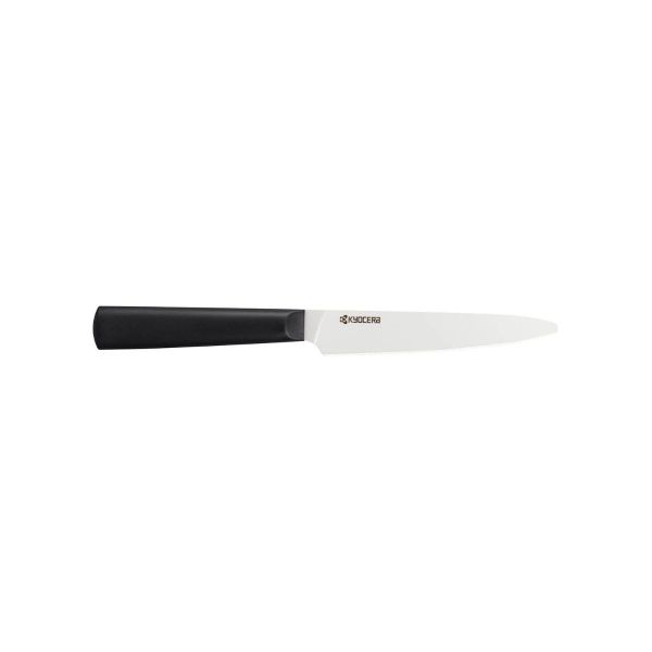 Coltello microzigrinato per frutta e verdura Kyocera Chowa 12,5 cm - manico nero
