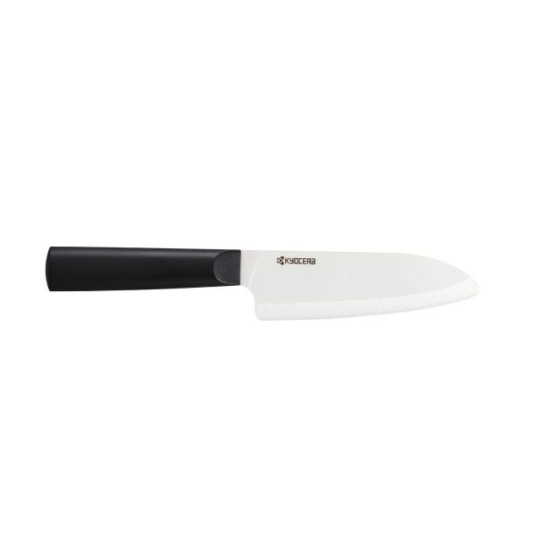 Coltello Santoku Kyocera Chowa 14 cm - manico nero