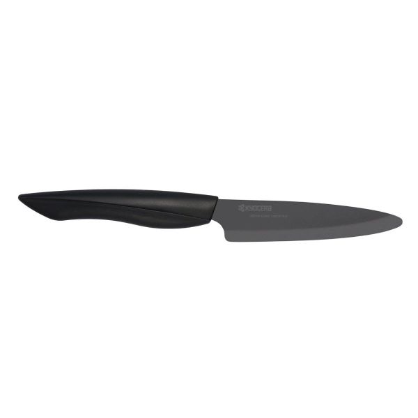 Coltello Utility multiuso Kyocera Shin Black 11 cm in ceramica nera