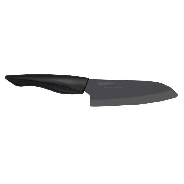Coltello Santoku Kyocera Shin Black 14 cm in ceramica nera