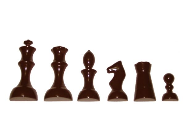 Moule en polycarbonate pour chocolats forme Pions d&#39;échec