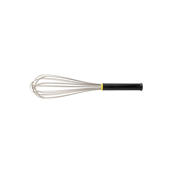 Fouet noir en acier inoxydable - 16 fils 35 cm. de Martellato Professional