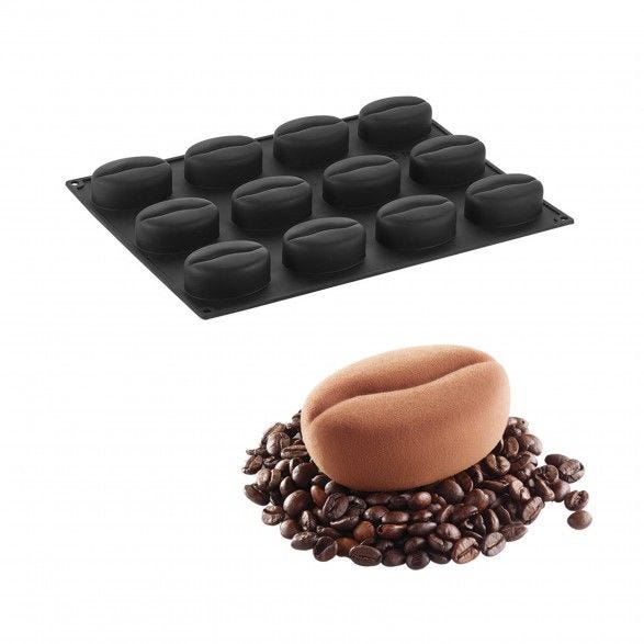Pavoflex 3D silicone MOKA mould by Pavoni Professional