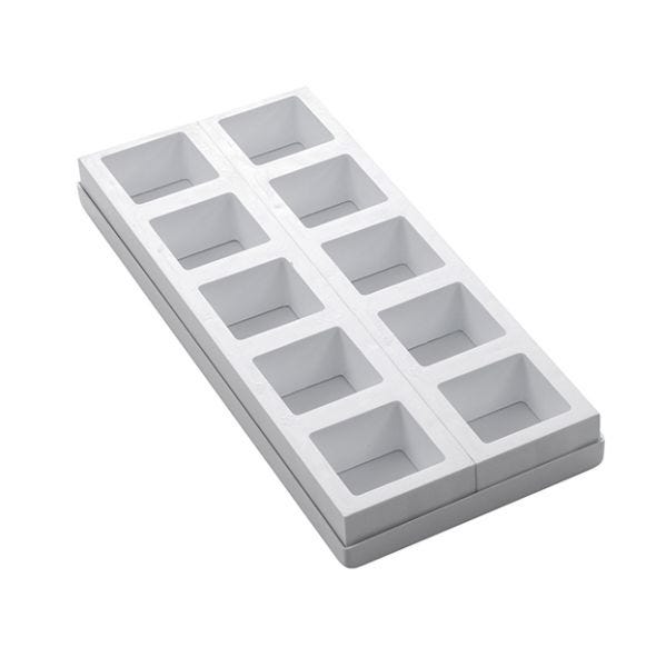 Square di Martellato Professional 59 x 59 x h 40 mm. 139 ml. 10 pcs.