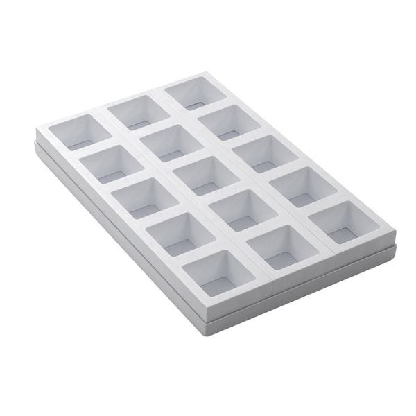Square di Martellato Professional 59 x 59 x h 40 mm. 139 ml. 15 pcs.