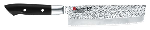 Kasumi HM Hammered Nakiri vegetable knife