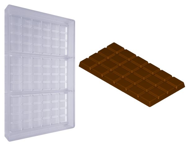 tavoletta cioccolato stampo