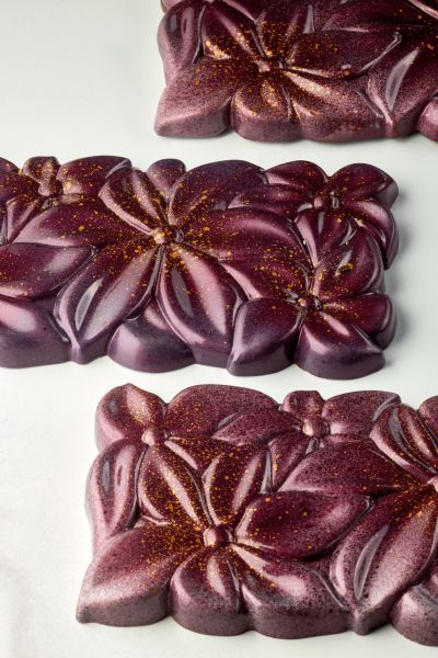 Moule Tablette Chocolat Pavoni PC5075FR FLORA Design Liudmila Pascurova