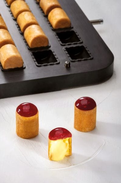 PIASTRACHOUX02 - impronta cilindro per Cookmatic e Cookmartic Special di Pavoni Professional