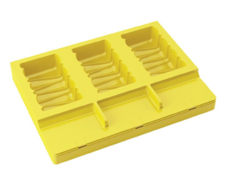 Moule à crème glacée Maracaibo Pavogel avec 50 bâtonnets de Pavoni Professional
