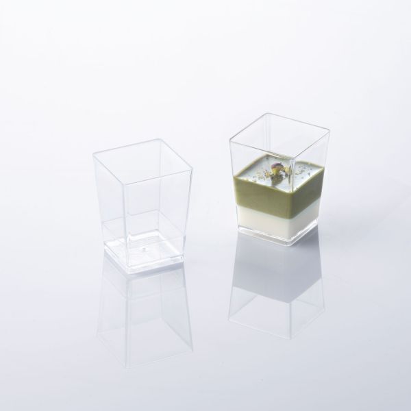 Square Cups - 60 ml by Martellato Professional
