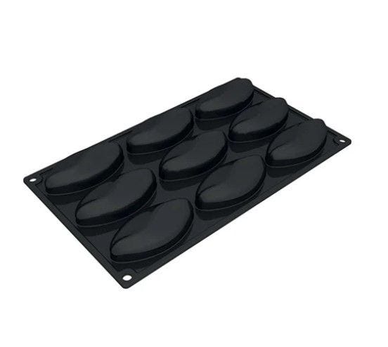 Stampo Pavoflex 3D in silicone SHELL Fusto 300 x 175 mm - 9 impronte 86 x 41 x h 22 mm - vol. 43