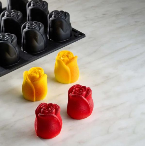 Stampo in silicone Romance40time di Pavoni Professional