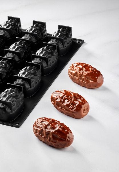 Stampo professionale in silicone PX43121S - DATTERO di Pavoni Professional