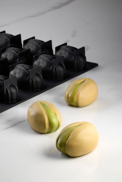 PX43135 Professional Silicone Mould – PISTACHIO by Pavoni Professional