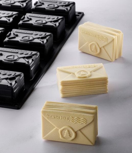 Stampo in silicone per monoporzione NORTH POLE di Pavoni Professional