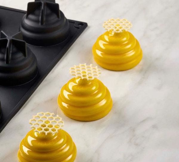 Stampo Pavoflex 3D in silicone OVER - 12 impronte di Pavoni Professional