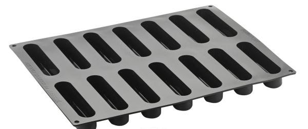 Pavoflex 3D silicone mould PASTEL - 14 impressions + pastry cutter by Pavoni Professional