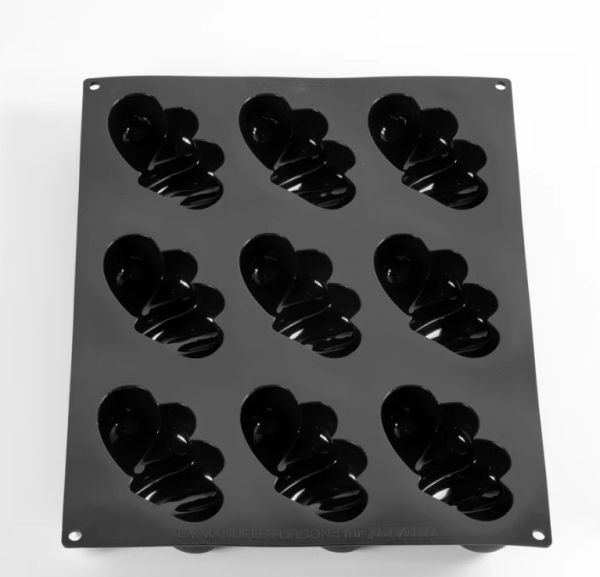 BELOVED silicone mold Heart of Pavoni Professional